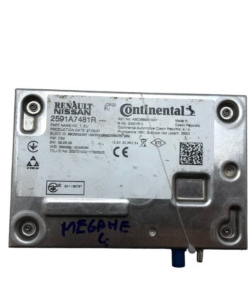 Modul comanda MEGANE 4 (PHASE 2) (2021-2021) N9-1333 cmc (1.3 Ltr) 103KW LVNB H5H490 2,3 2591A7481R