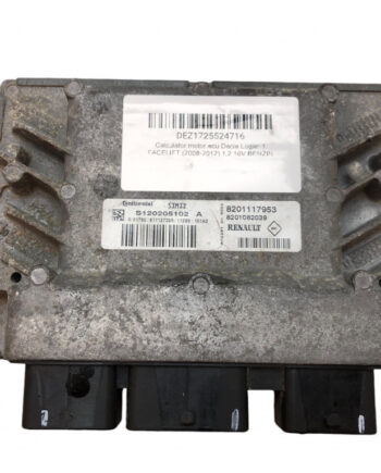 Calculator motor ecu Logan 1 FACELIFT (2008-2012) 1.2 16V BENZINA D4F (732) 8201117953