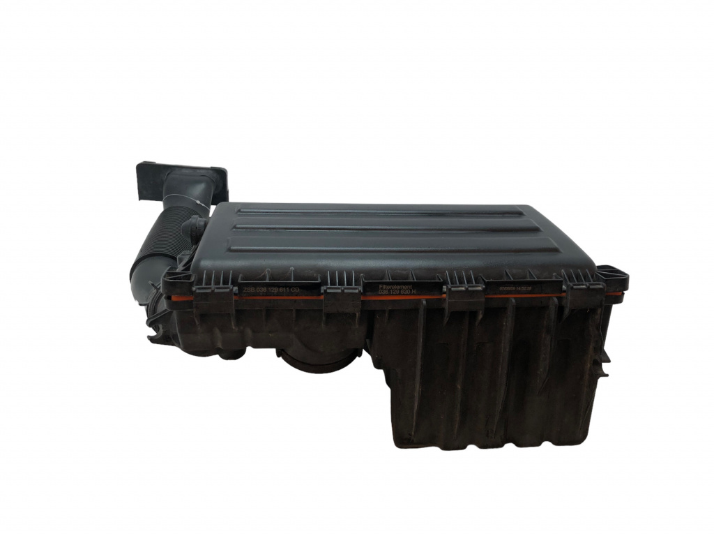 Carcasa filtru aer cu racord aspiratie Skoda Fabia 2 COMBI (2007-2010) 1.4 16V (86 CP) HTP BXW 036129611CD / 6Q0129618K - imagine 3
