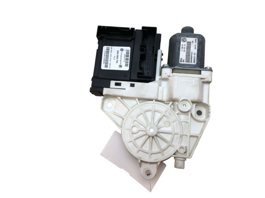 Motoras macara geam usa stanga fata Tiguan 4MOTION (2009-2011) 2.0 (140 CP) TDI CBAB 5N0959701EZ09 - imagine 3