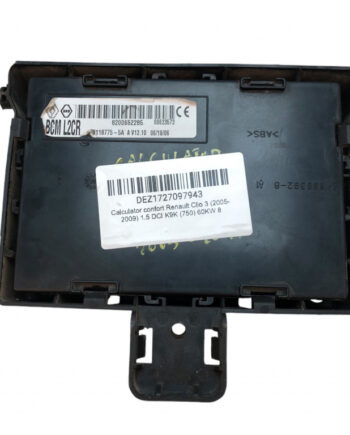 Calculator confort Clio 3 (2005-2009) 1.5 DCI K9K (750) 60KW 8200652285