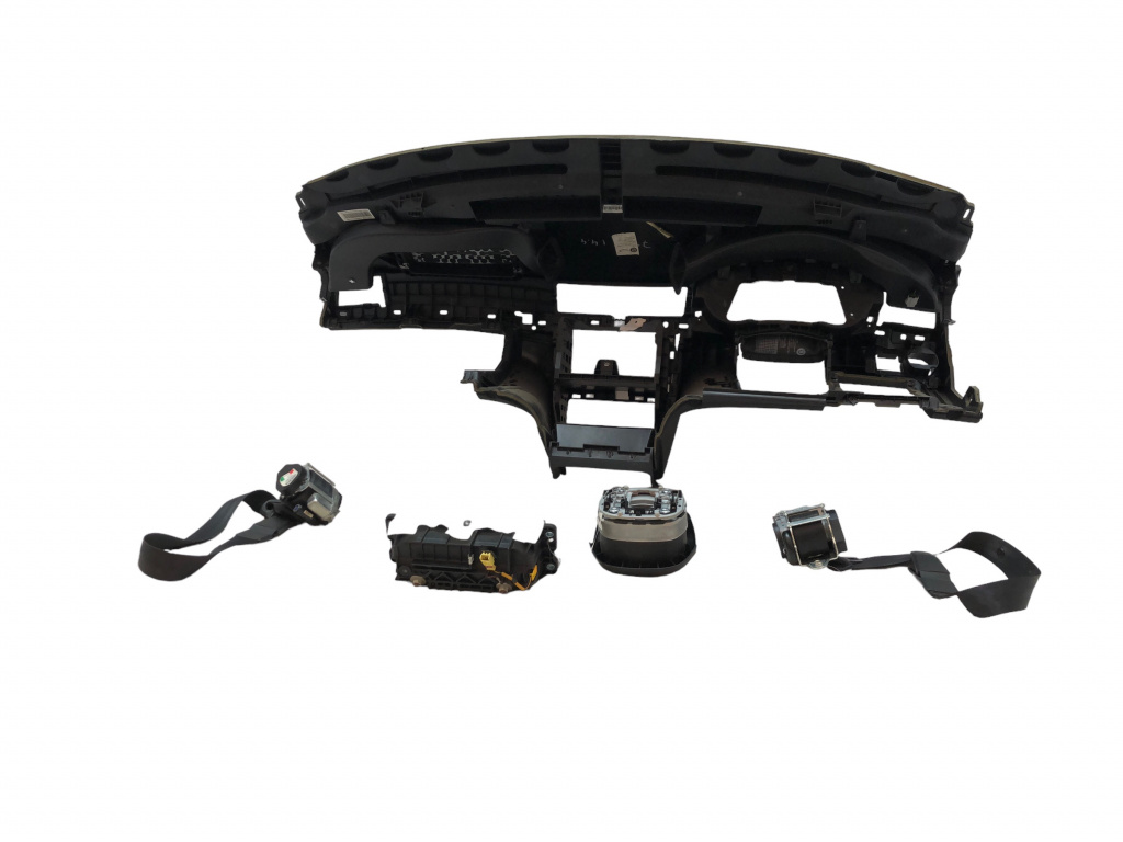 Kit airbag Plansa de bord airbag pasager airbag șofer centuri fata Superb 2 (2008-2013) - imagine 8