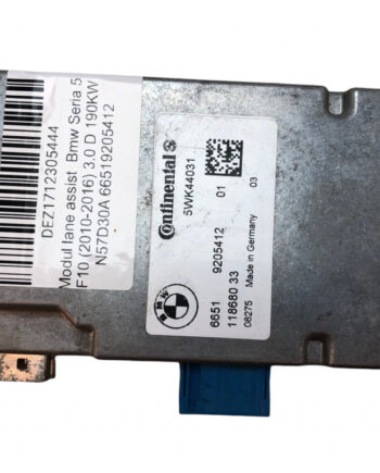 Modul lane assist  Seria 5 F10 (2010-2016) 3.0 D 190KW N57D30A 66519205412