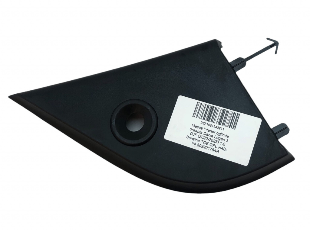 Masca interior oglinda dreapta Logan 3 DJF (2020-2023) 1.0 Benzina TCE GPL H4D-F4 802921784R