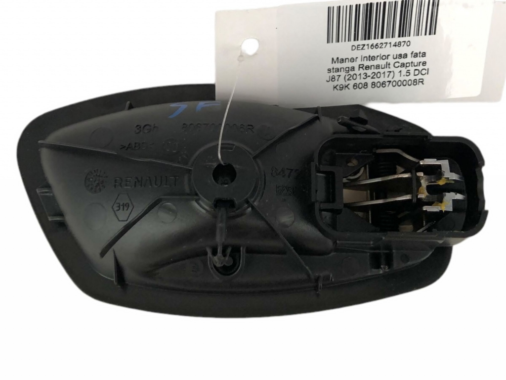Maner interior usa fata stanga Renault Captur J87 (2013-2017) 1.5 DCI K9K 608 806700008R - imagine 3